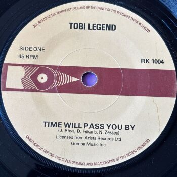 Tobi Legend-Time will pass you by EP E+