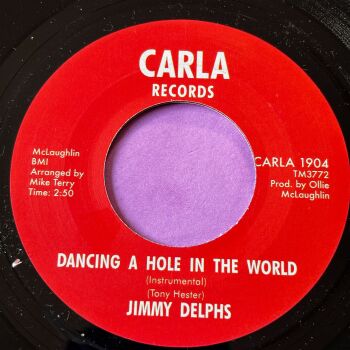 Jimmy Delphs-Dancing a hole in the world- Carla R E+