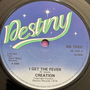 Creation-I get the fever-Destiny M-