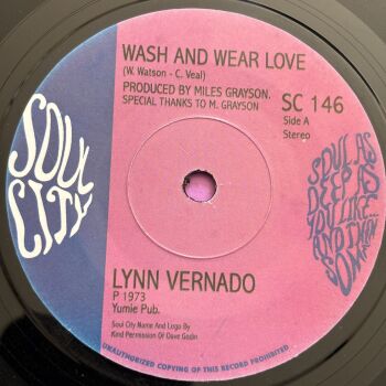 Lynn Vernado-Wash and wear love-Soul City R E+