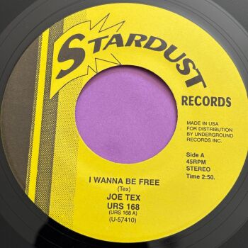 Joe Tex-I wanna be free-Stardust R E+
