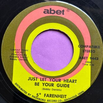 5 Degrees Farenheit-Just let your heart be your guide-Abet E+