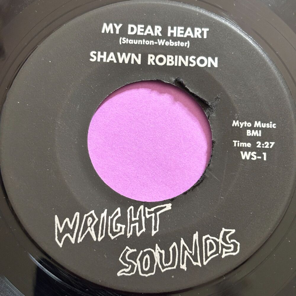 Shawn Robinson-My dear heart-Wright Sounds R E+