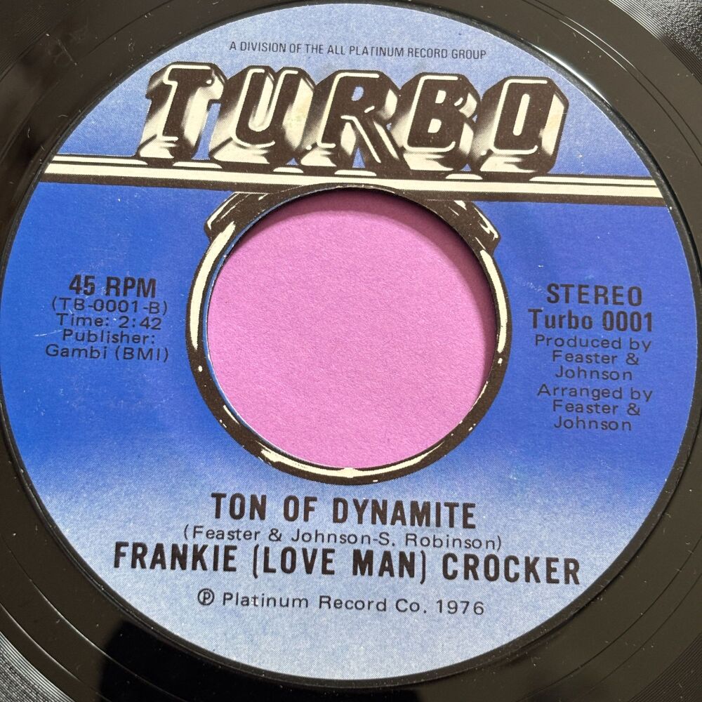 FRankie Love Man Crocker-Ton of dynamite-Turbo E+