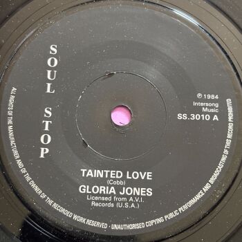 Gloria Jones-Tainted love-Soul Stop R E+