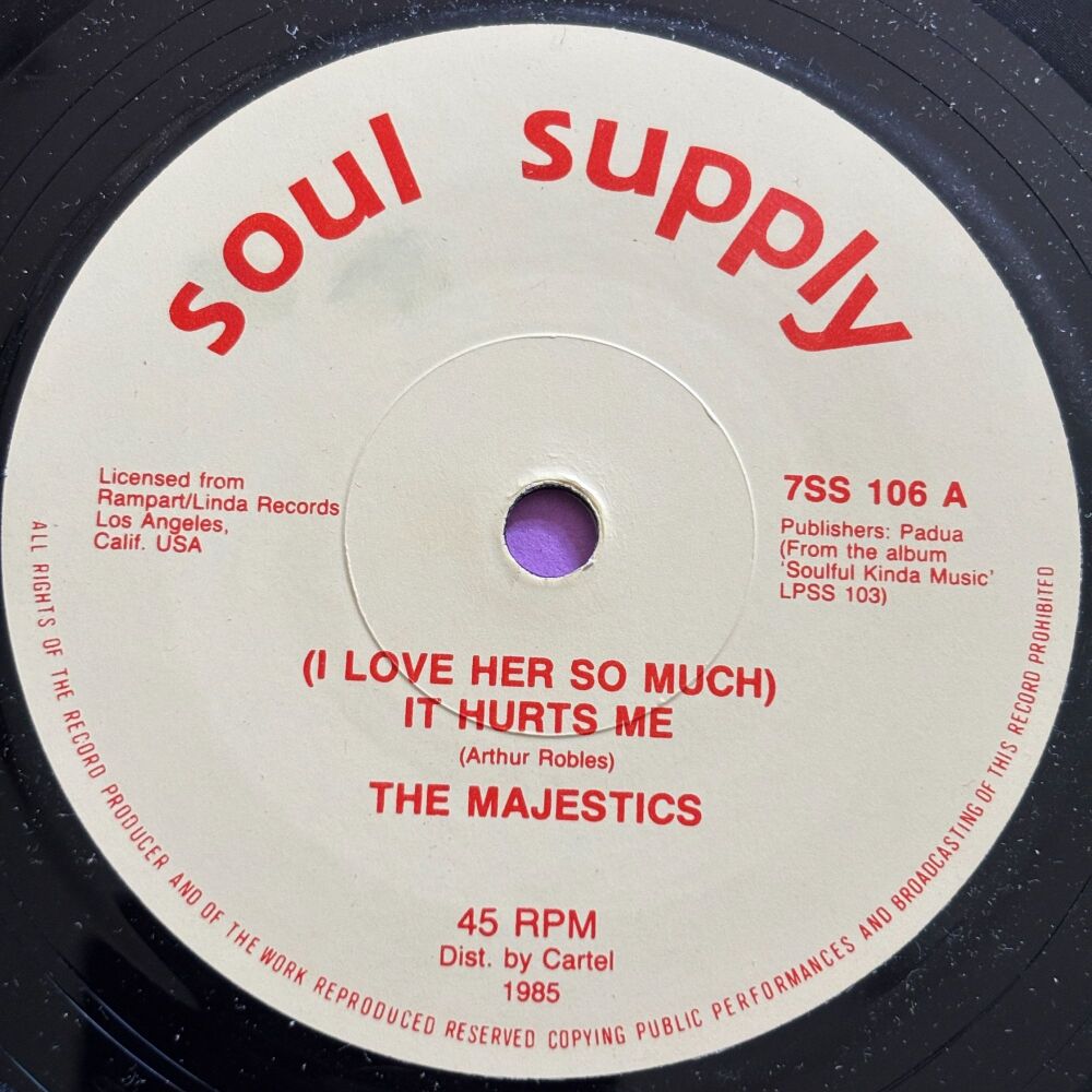 Majestics-I love her so much it hurts me-Soul Supply R M-