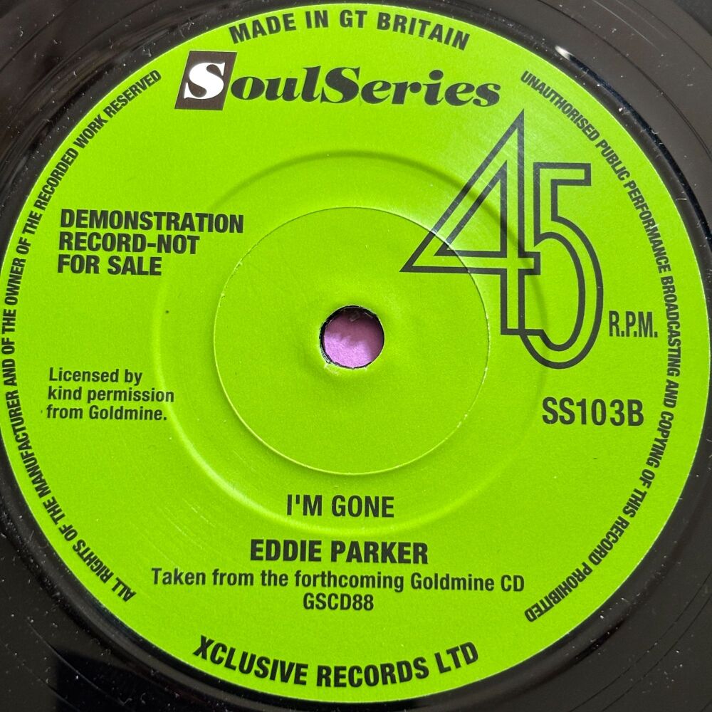 Eddie Parker-I'm gone/ Del Larks-Job opening-Soul Series M-