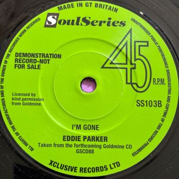 Eddie Parker-I'm gone/ Del Larks-Job opening-Soul Series M-