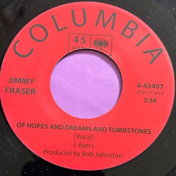 Jimmy Fraser-Of hopes and dreams and tombstones-Columbia R E+