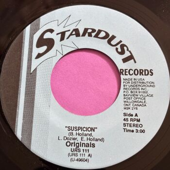 Originals-Suspicion/ Virgil Henry-You ain't sayin'-Stardust M-