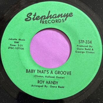 Roy Handy-Baby that's a groove-Stephanye R E+