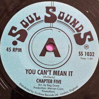 Chapter Five-You can't mean it-Soul Sounds R E+