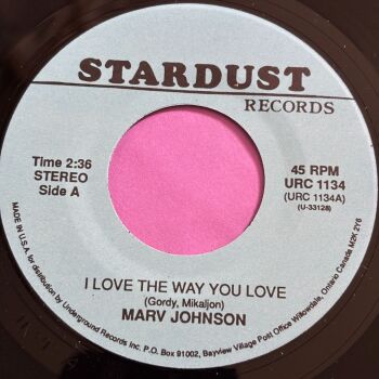 Marv Johnson-I love the way you love-Stardust R E+