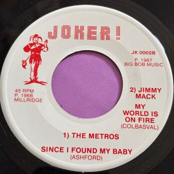 Metros-Since I found my baby-Joker R E+