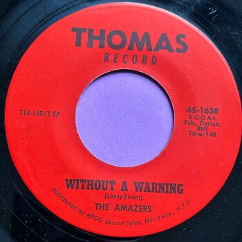 Amazers-Without a warning-Thomas E+