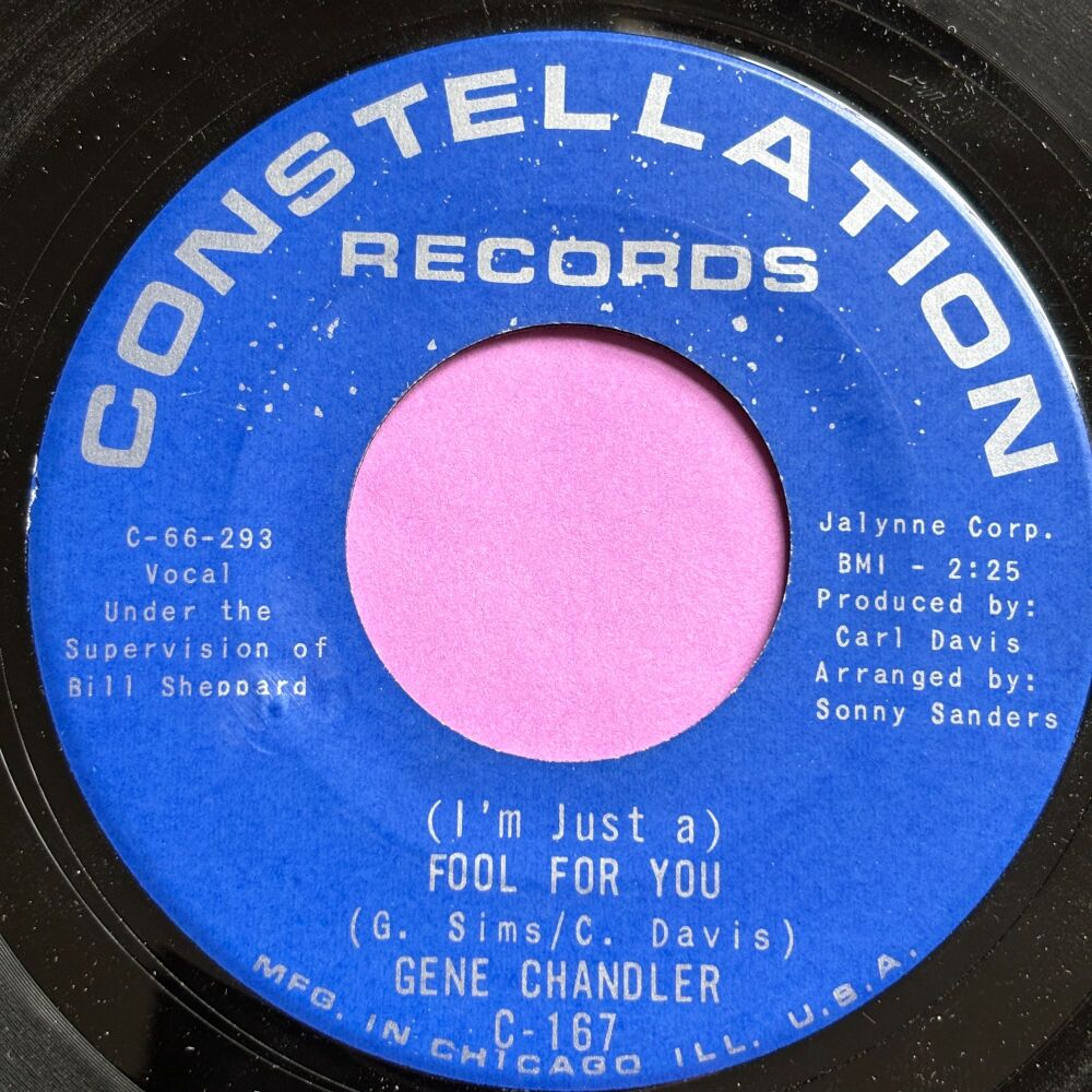 Gene Chandler-Fool for you-Constellation E+