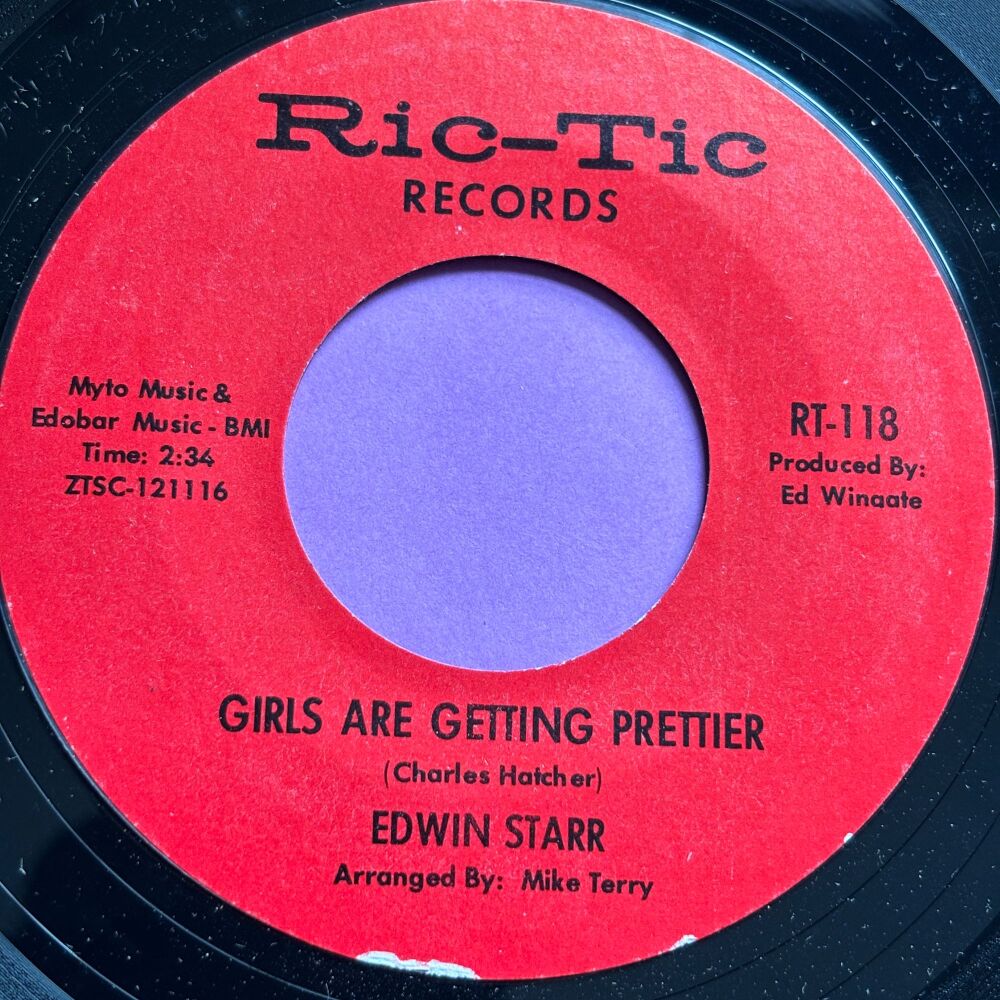 Edwin Starr-Girls are getting prettier-Ric-Tic E