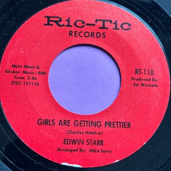 Edwin Starr-Girls are getting prettier-Ric-Tic E