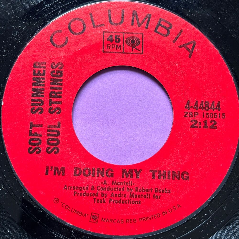 Soft Summer Soul Strings-I'm doing my thing-Columbia E