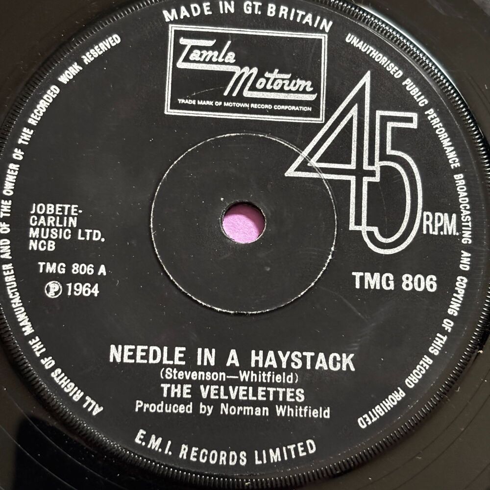 Velvelettes-Needle in a haystack-TMG 806 E+