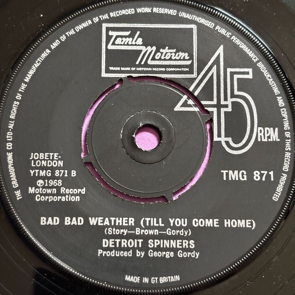 Detroit Spinners-Bad bad weather-TMG871 E+