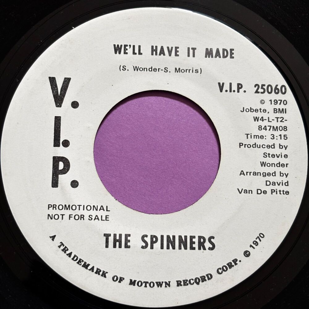 Spinners-We'll have it made-VIP WD E+