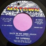 Supremes-Back in my arms again-Motown E+