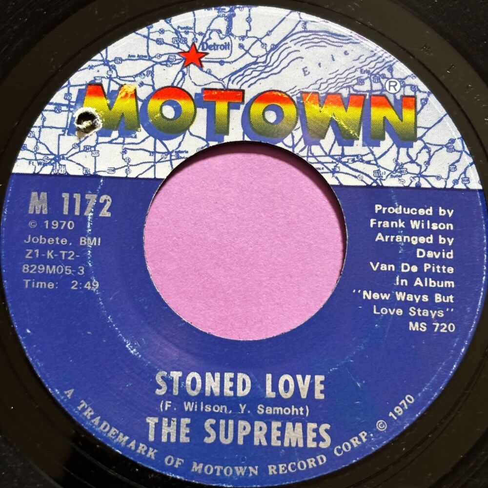 Supremes-Stoned love-Motown E+