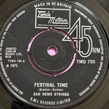 San Remo Strings-Festival time-TMG 795 E+