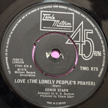 Edwin Starr-Love the lonely people's prayer-TMG 875 E+