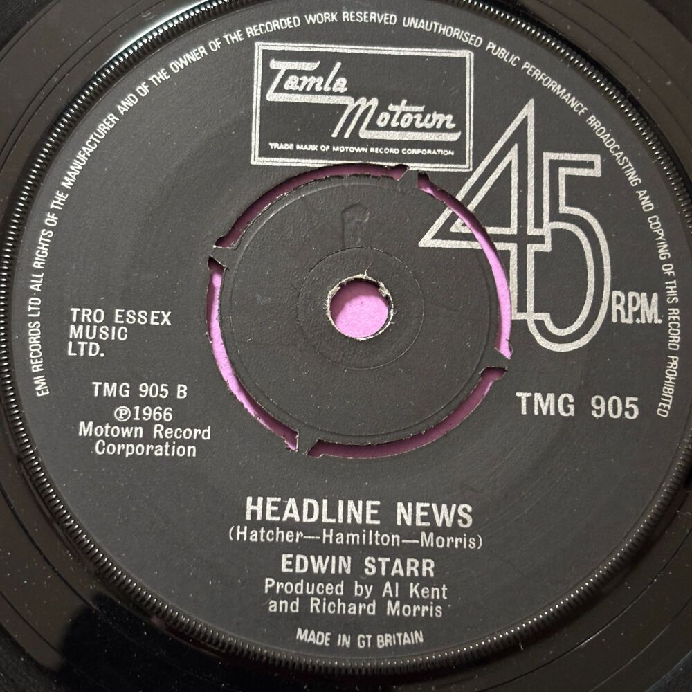 Edwin Starr-Headline news-TMG 905 E+