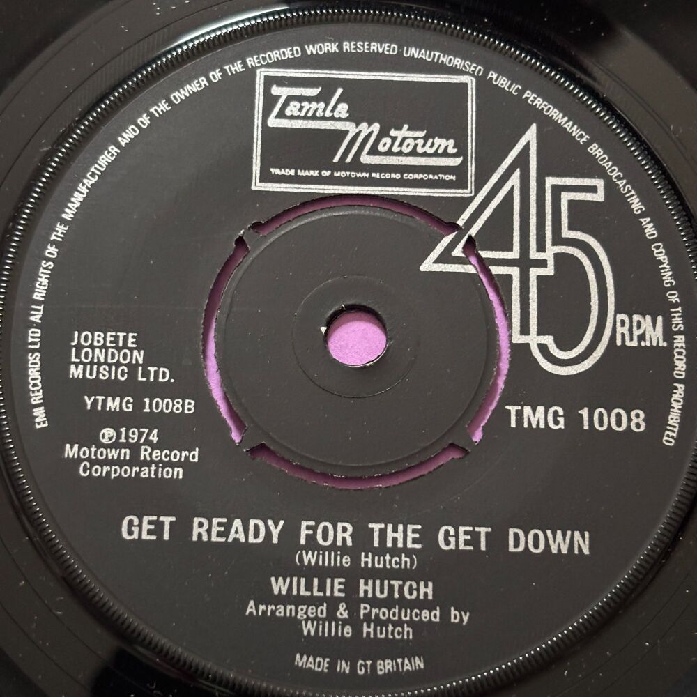 Willie Hutch-Get ready for the get down-TMG 1008 E+