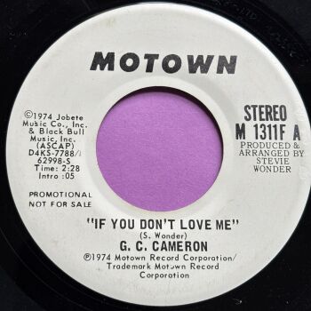 G.C Cameron-If you don't love me-Motown WD E+