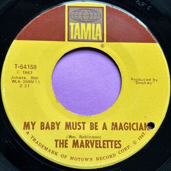Marvelettes-My baby must be a magician-Tamla E+