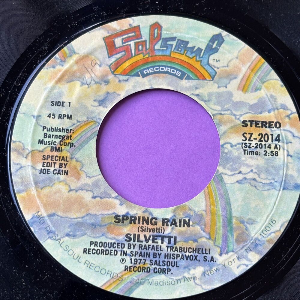 Silvetti-Spring rain-Salsoul E+
