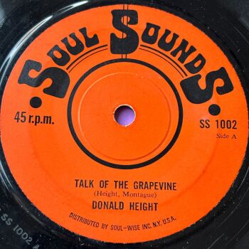 Donald Height-Talk of the grapevine-Soul Sounds R E+