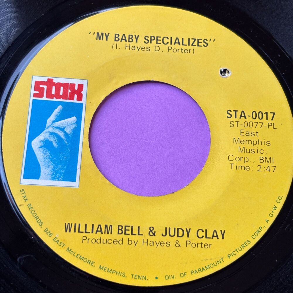 William Bell and Judy Clay-My baby specializes-Stax E+