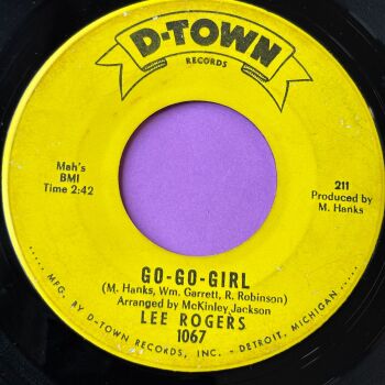Lee Rogers-I'm a practical guy/ Go-go girl-D-Town vg+