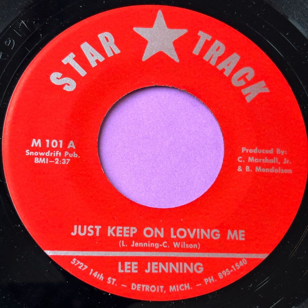 Lee Jenning-Just keep on loving me-Star Track E+