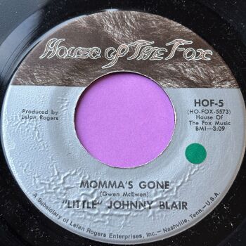 Little Johnny Blair-Momma's gone-House of the fox E+