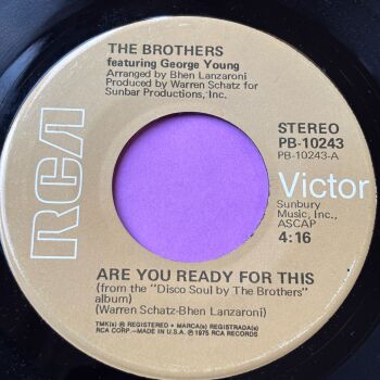 Brothers-Are you ready for this-RCA E+