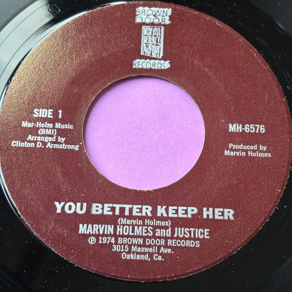 Marvin Holmes-You better keep her-Brown Door E+