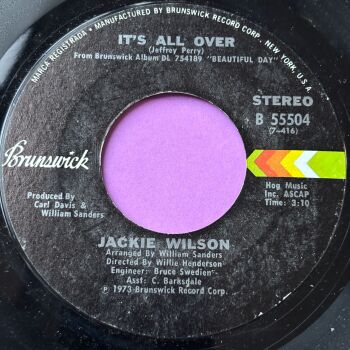 Jackie Wilson-It's all over-Brunswick E+
