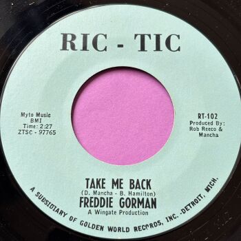 Freddie Gorman-Take me back-Ric-Tic E+