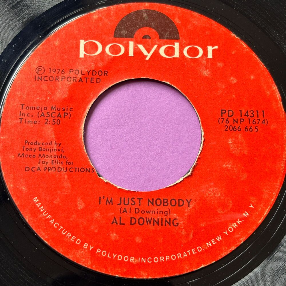 Al Downing-I'm just nobody-Polydor E+