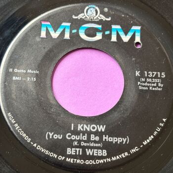 Beti Webb-I know-MGM E+
