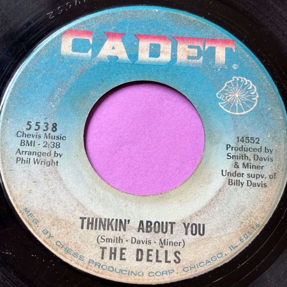 Dells-Thinkin' about you-Cadet vg+