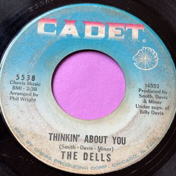 Dells-Thinkin' about you-Cadet vg+