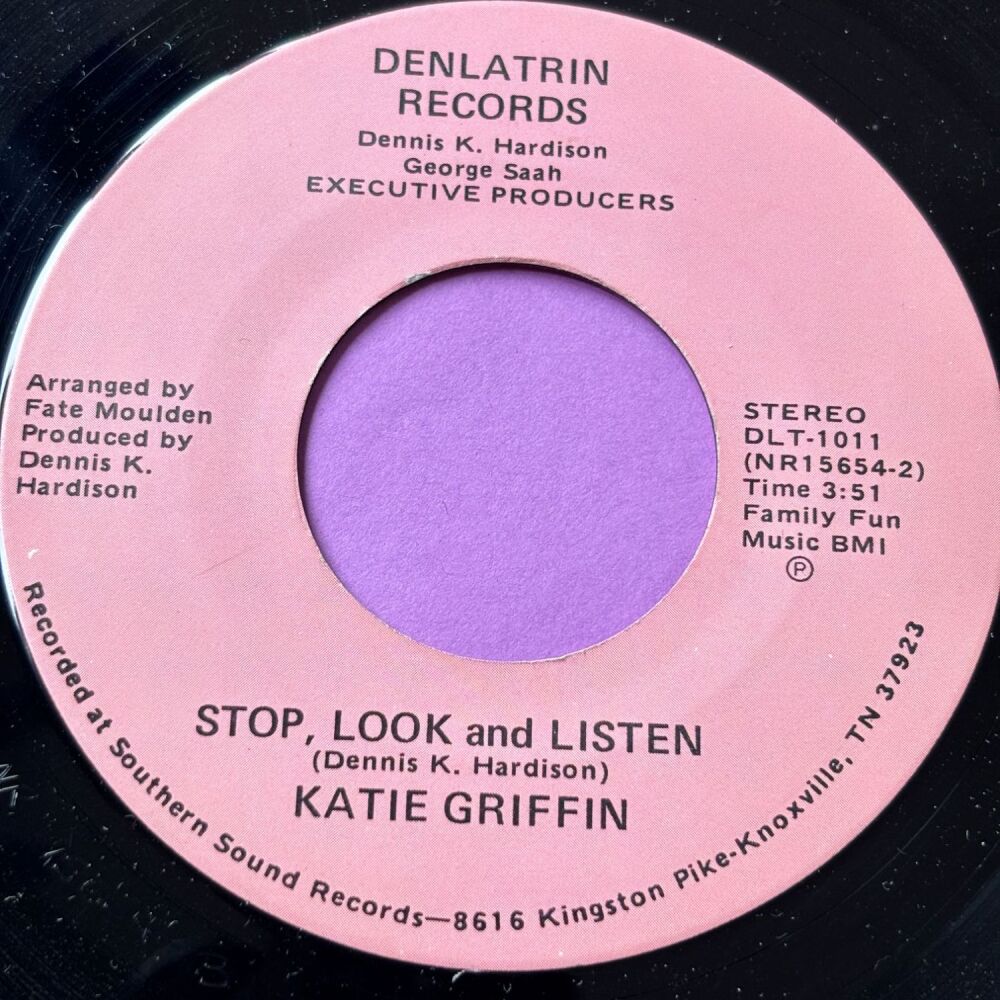 Katie Griffin-Stop, look and listen-Denlatrin E+