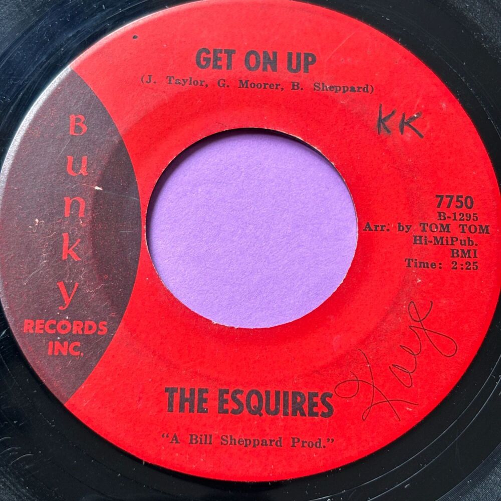 Esquires-Get on up-Bunky wol vg+